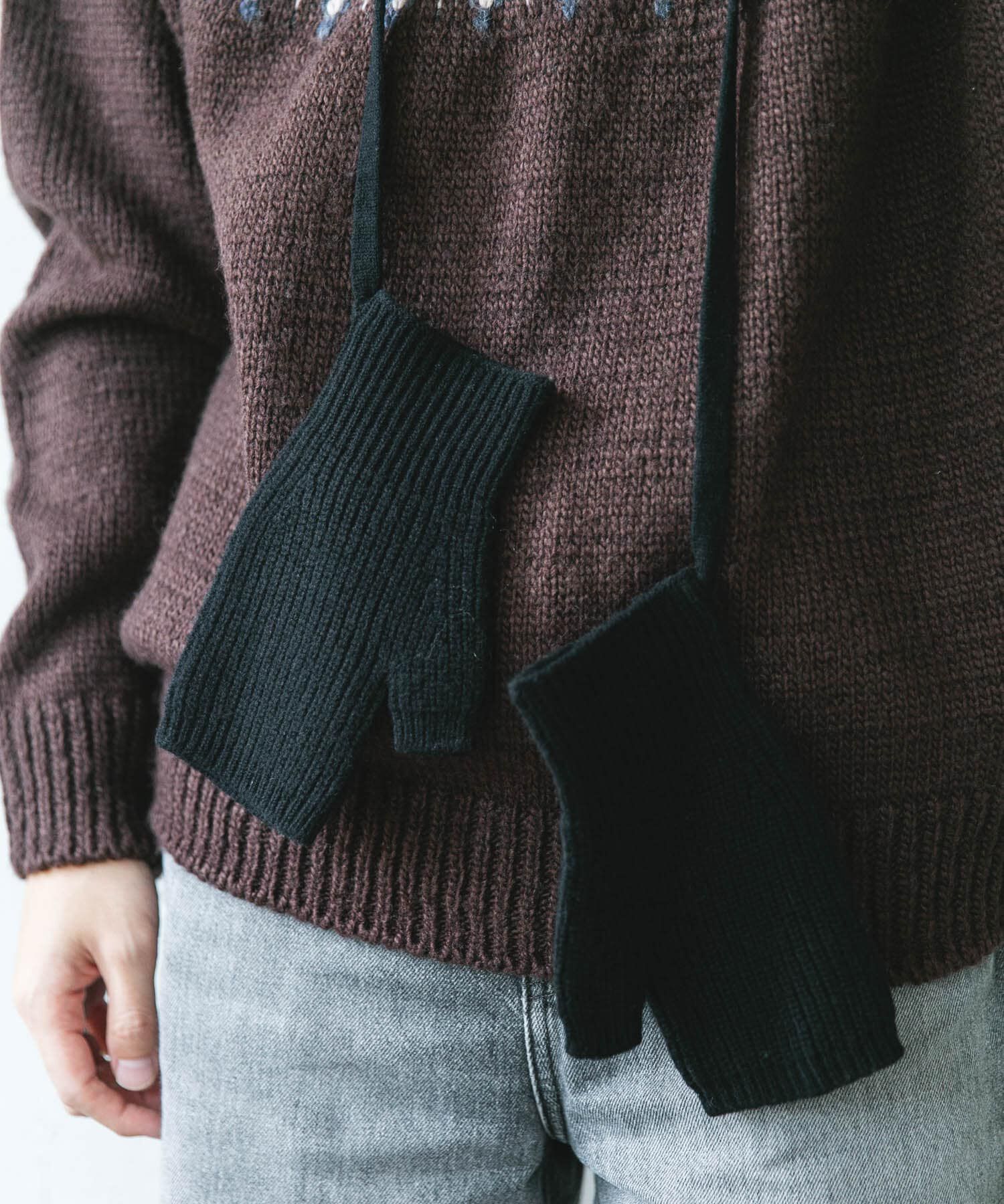 URBAN RESEARCH DOORS「2WAYニットグローブ」|手袋|