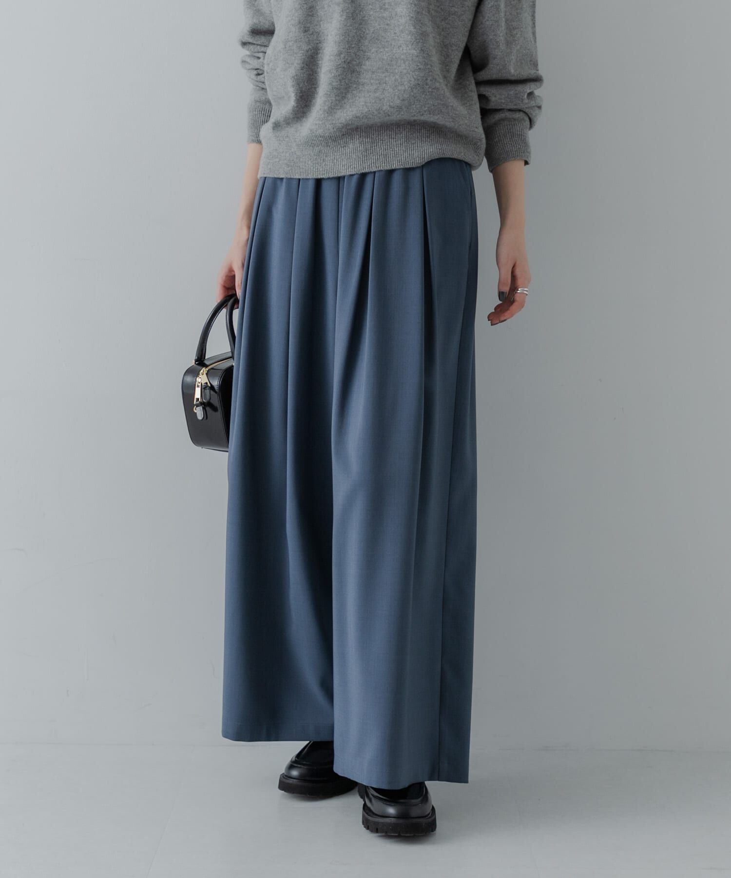 URBAN RESEARCH「ストレッチタックギャザーワイドパンツ」|その他|