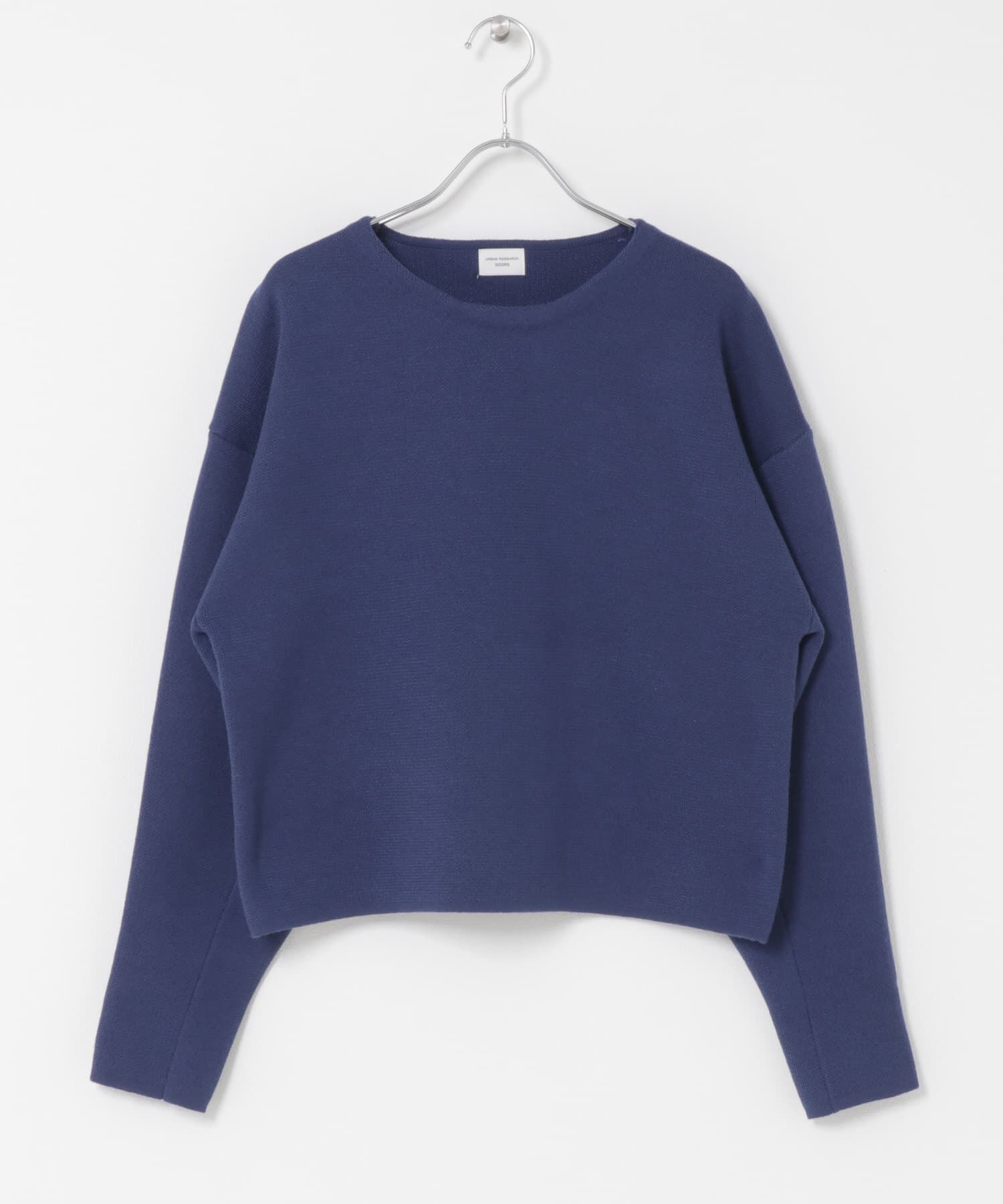 URBAN RESEARCH DOORS「ショート丈コンパクトニット」|ニット・セーター|