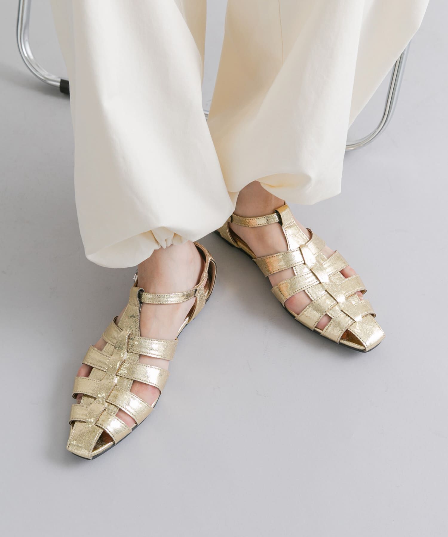  「フラットグルカサンダル」|サンダル|