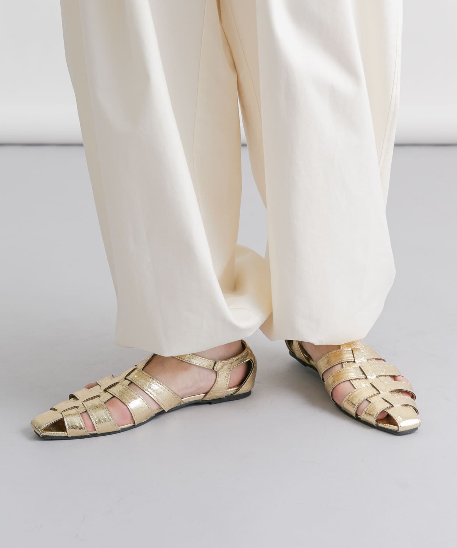  「フラットグルカサンダル」|サンダル|