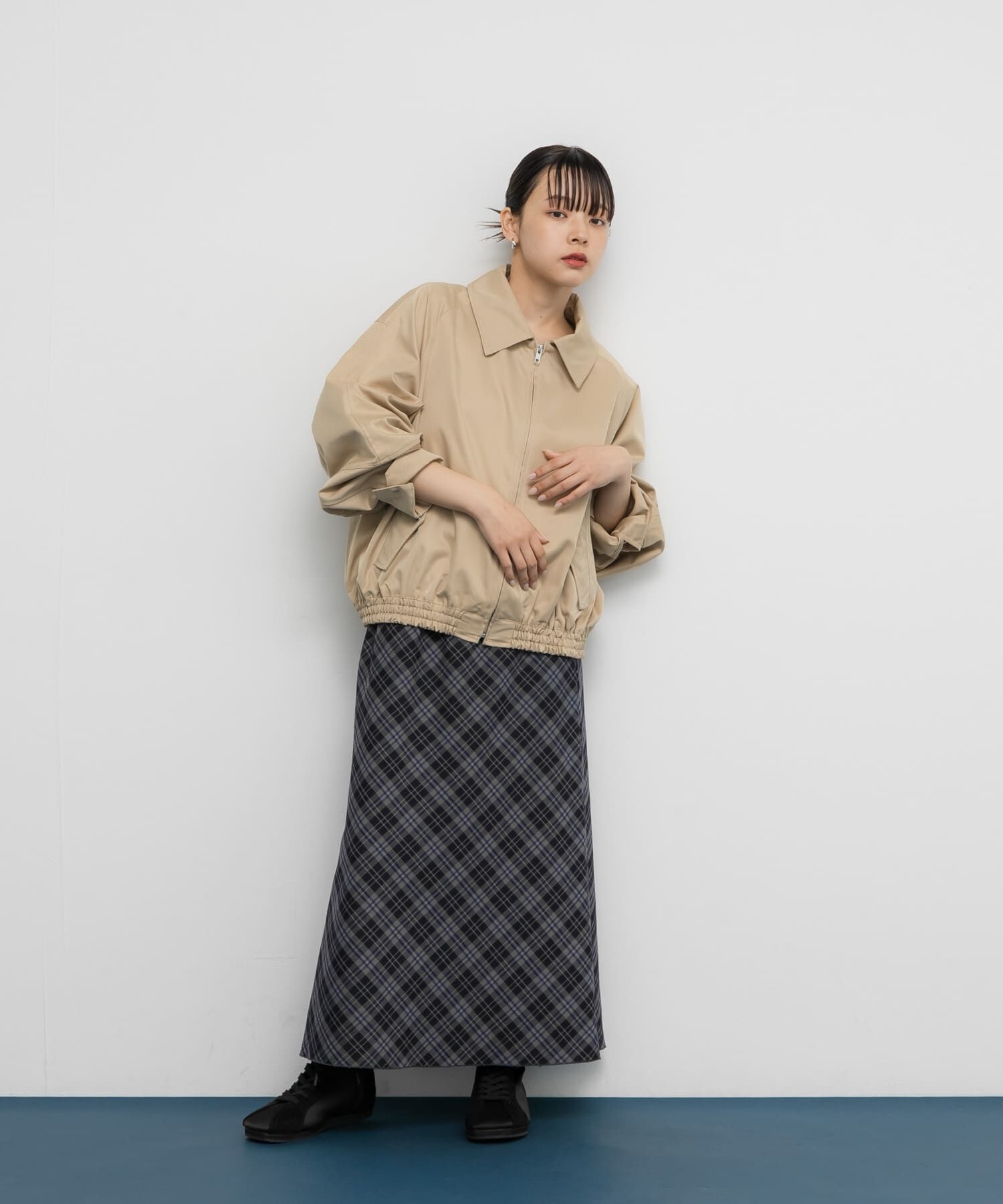  「ブライトZIPブルゾン」|ブルゾン・スタジャン|