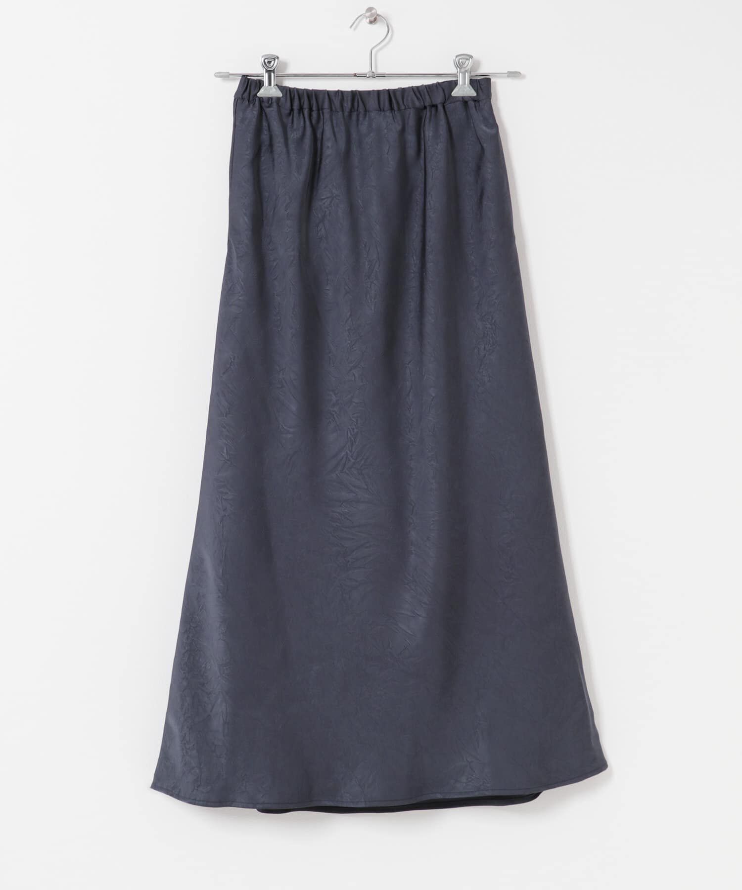  「クラッシュサテンナロースカート」|スカート|