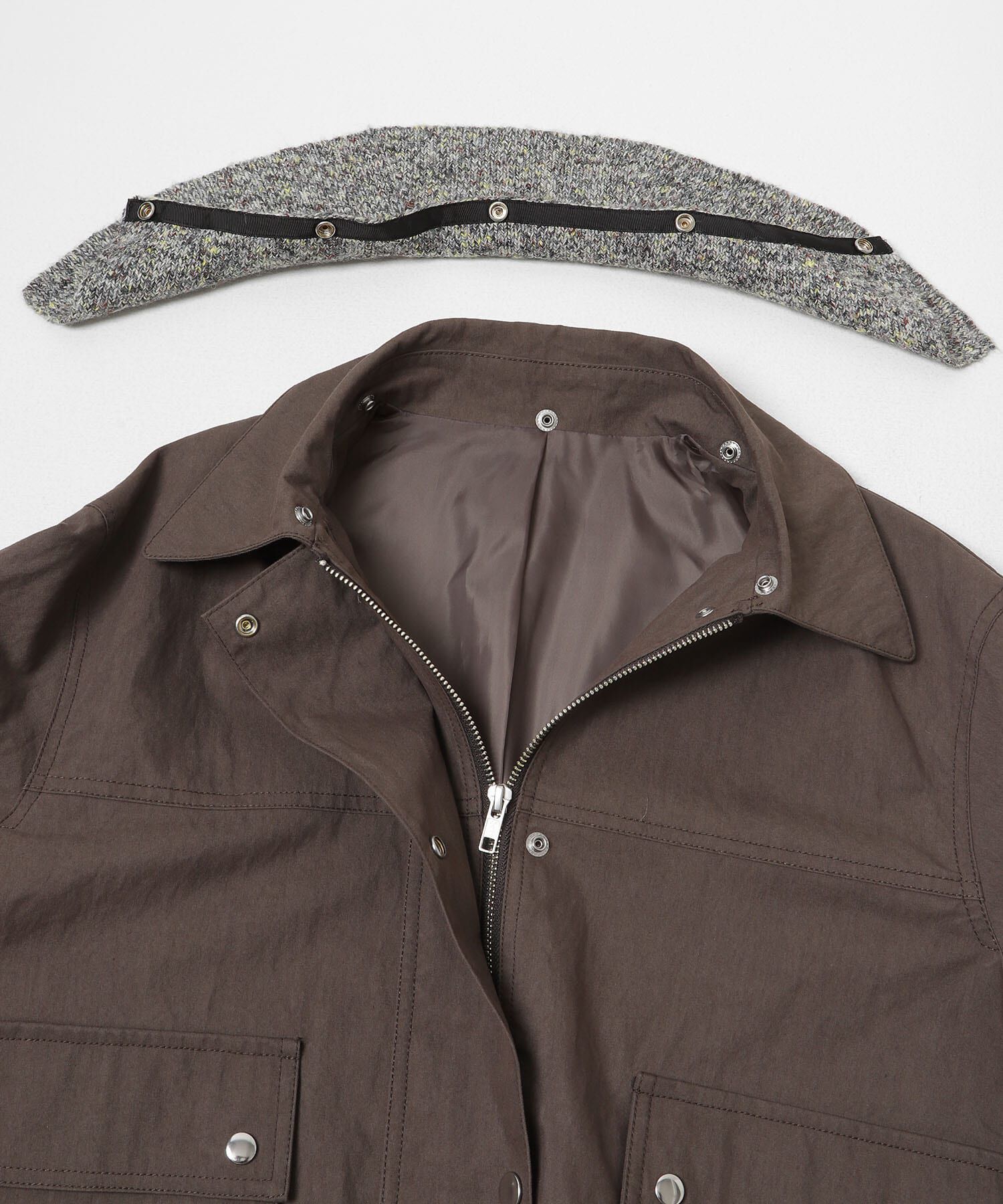  「2WAYカラーバルーンブルゾン」|ブルゾン・スタジャン|