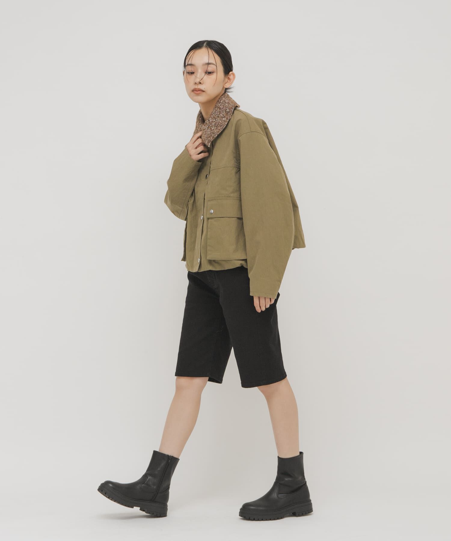  「2WAYカラーバルーンブルゾン」|ブルゾン・スタジャン|