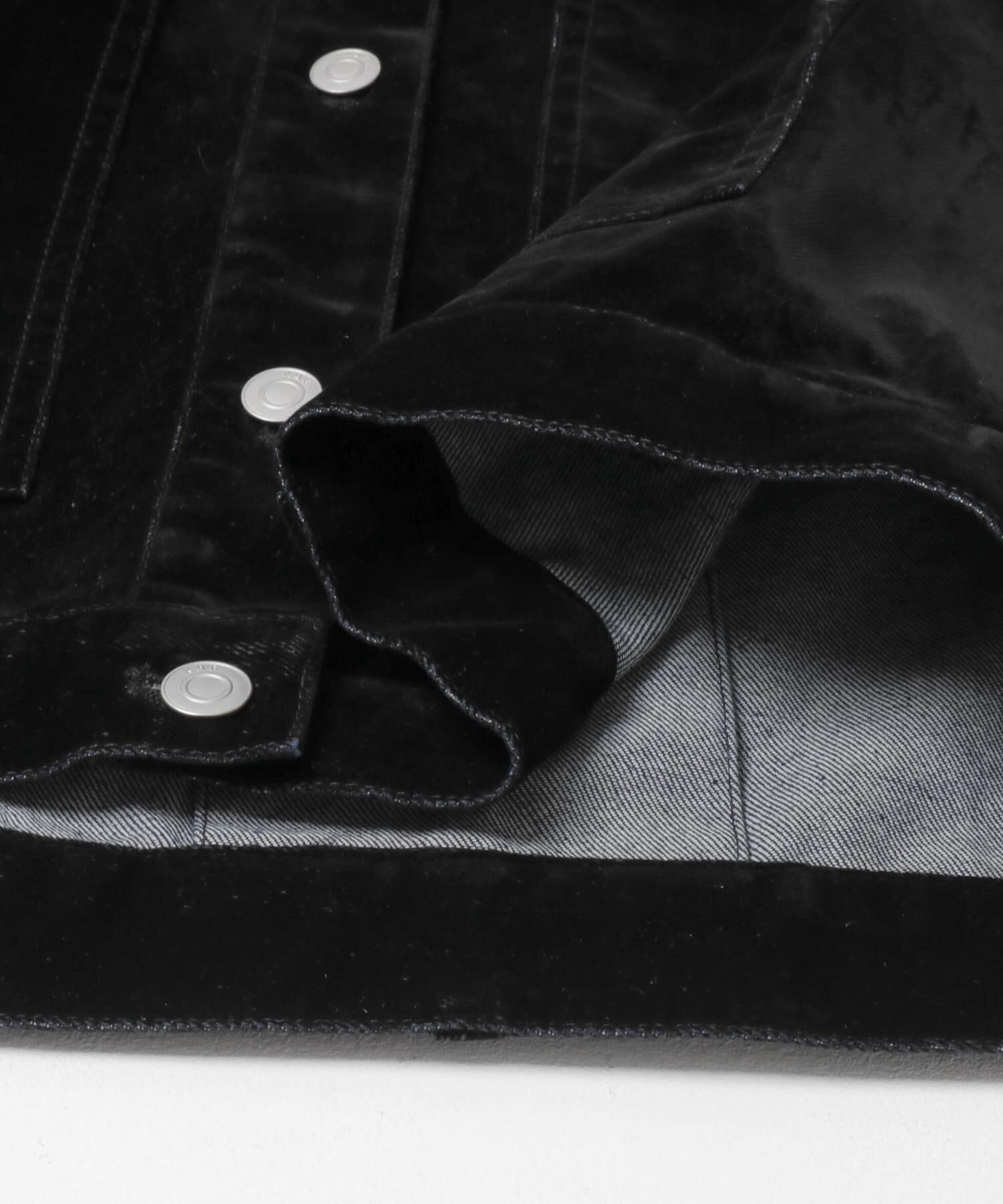  「ハイネックデニムブルゾン」|ブルゾン・スタジャン|