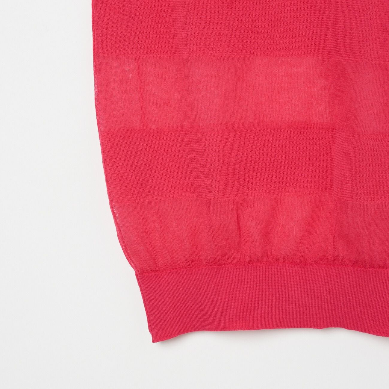 HELIOPOLE「HELIOPOLE SHEER BORDER CREW NECK」|ニット・セーター|