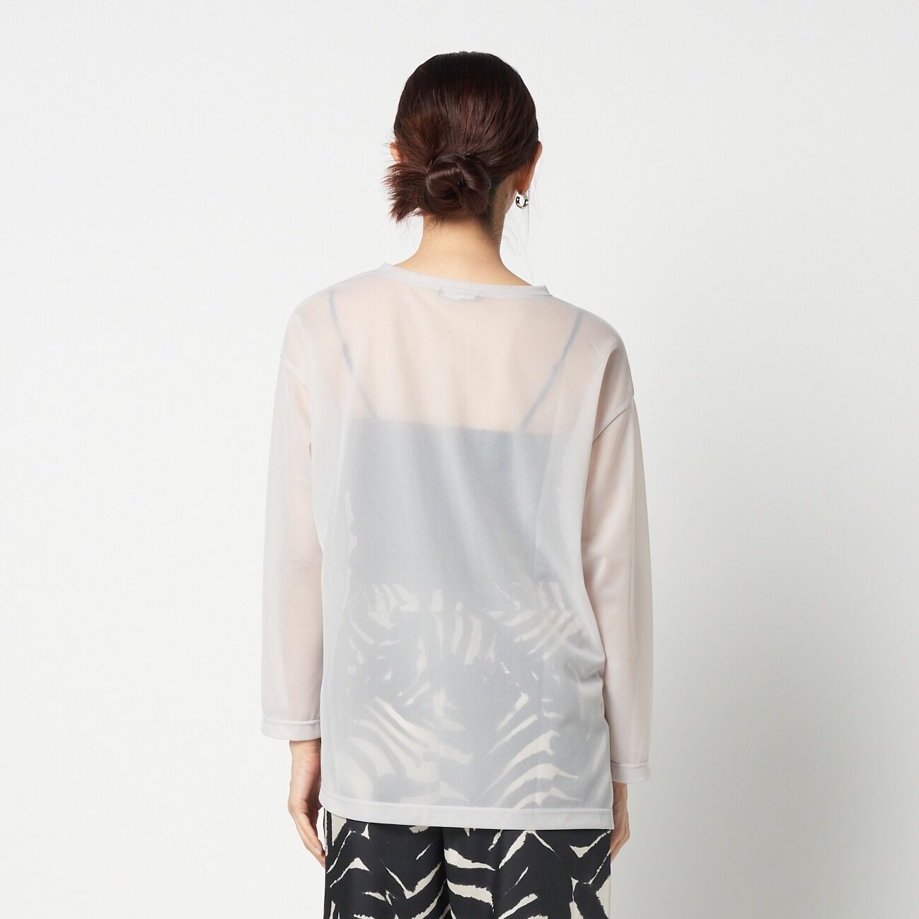 HELIOPOLE「HELIOPOLE SHEER LONG SLEEVE TEE」|Tシャツ・カットソー|