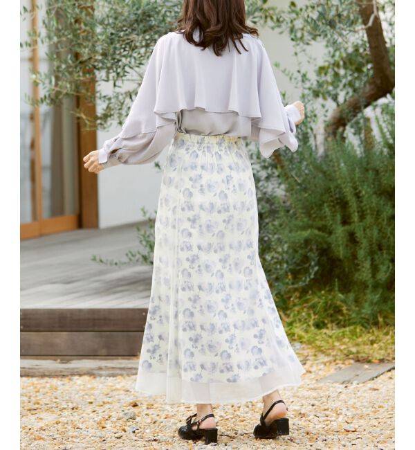 MAJESTICLEGON「シアーレイヤードマーメイドスカート」|スカート|