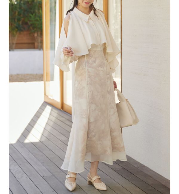 MAJESTICLEGON「シアーレイヤードマーメイドスカート」|スカート|