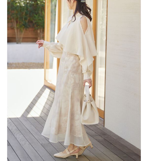 MAJESTICLEGON「シアーレイヤードマーメイドスカート」|スカート|