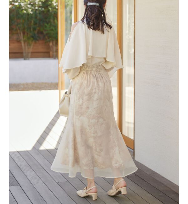 MAJESTICLEGON「シアーレイヤードマーメイドスカート」|スカート|