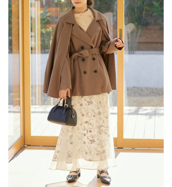 MAJESTICLEGON「シアーレイヤードマーメイドスカート」|スカート|