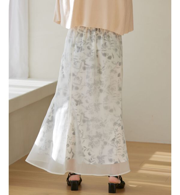 MAJESTICLEGON「シアーレイヤードマーメイドスカート」|スカート|