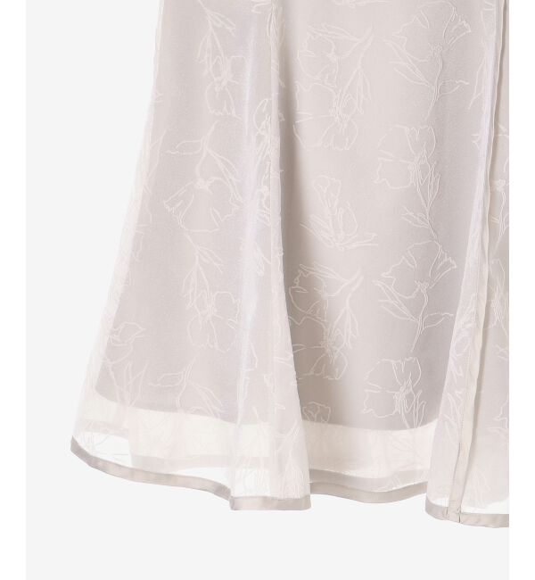 MAJESTICLEGON「フロッキーフラワーマーメイドスカート」|スカート|