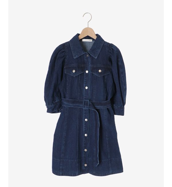 MAJESTICLEGON「デニムミニワンピース」|ワンピース|