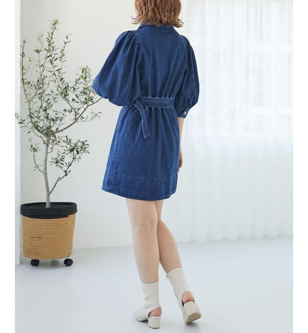 MAJESTICLEGON「デニムミニワンピース」|ワンピース|