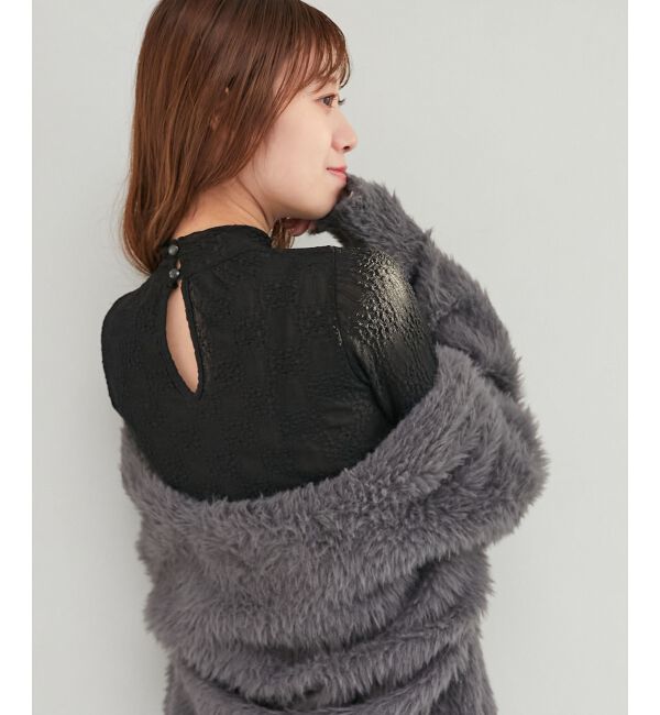 MAJESTICLEGON「ハイネックパターントップス」|Tシャツ・カットソー|