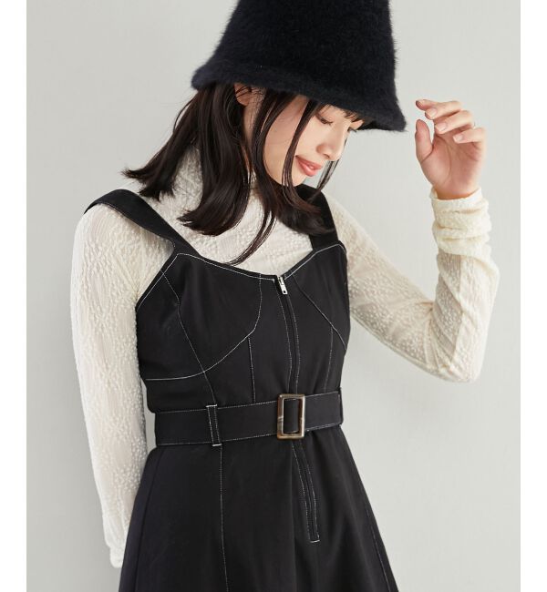 MAJESTICLEGON「ハイネックパターントップス」|Tシャツ・カットソー|