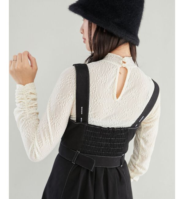 MAJESTICLEGON「ハイネックパターントップス」|Tシャツ・カットソー|