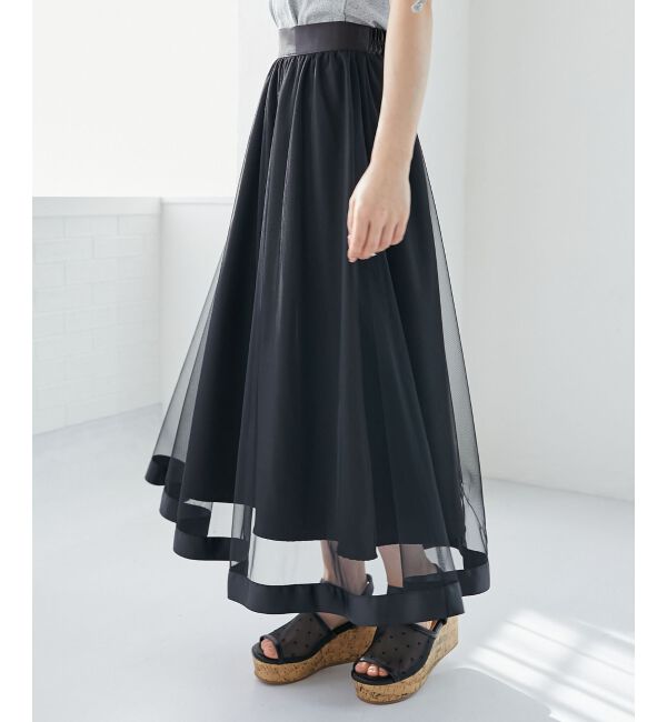 MAJESTICLEGON「パイピングチュールスカート」|スカート|