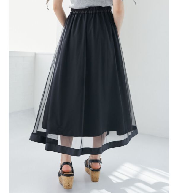 MAJESTICLEGON「パイピングチュールスカート」|スカート|