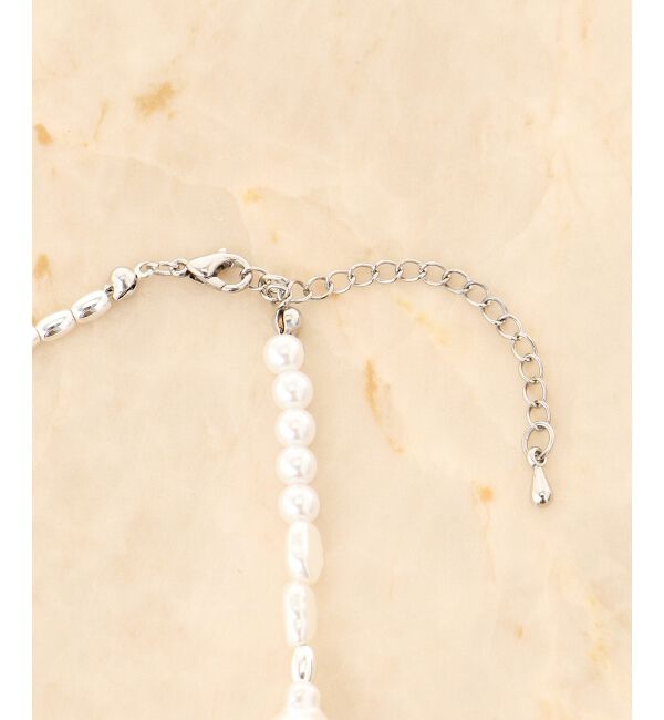 MAJESTICLEGON「モチーフパールネックレス」|ネックレス|