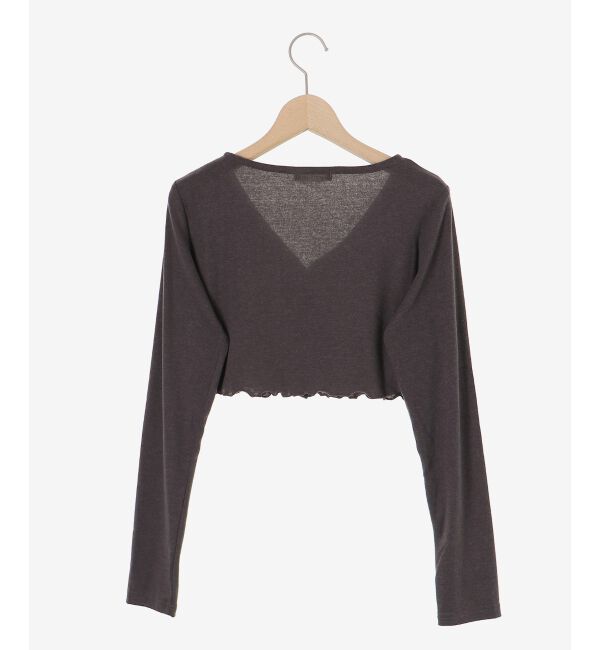  「カーデセット肩リボンキャミワンピ」|ワンピース|