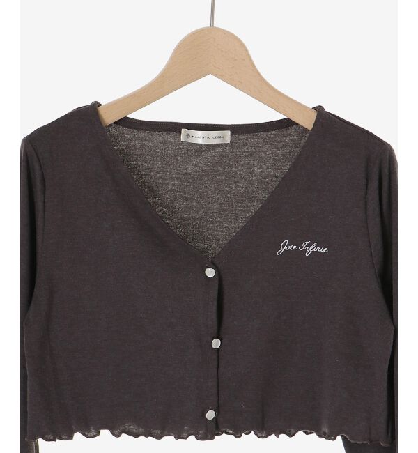  「カーデセット肩リボンキャミワンピ」|ワンピース|