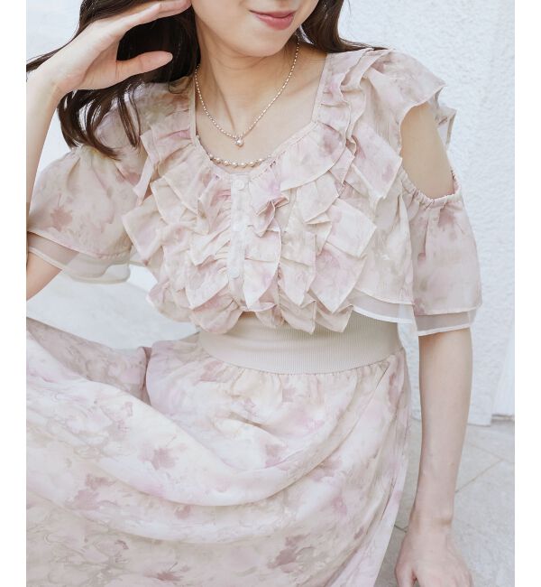  「マルチwayフリルコルセットワンピ」|ワンピース|