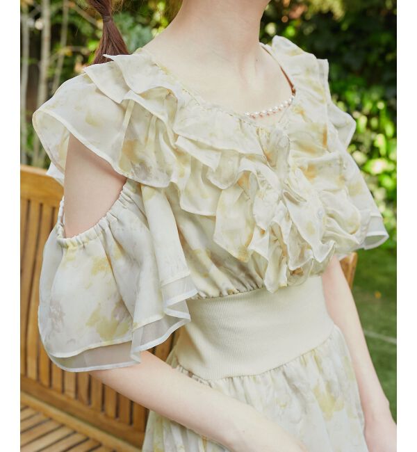  「マルチwayフリルコルセットワンピ」|ワンピース|