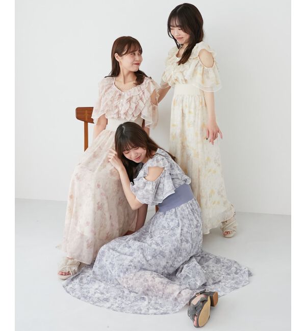  「マルチwayフリルコルセットワンピ」|ワンピース|