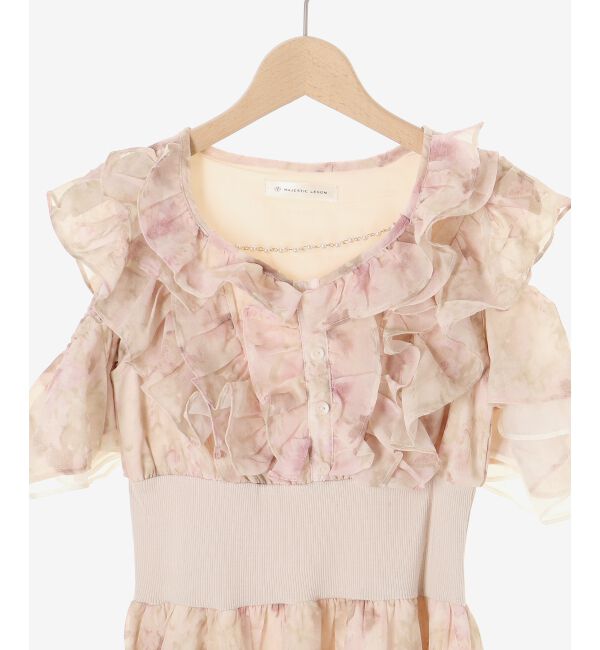  「マルチwayフリルコルセットワンピ」|ワンピース|