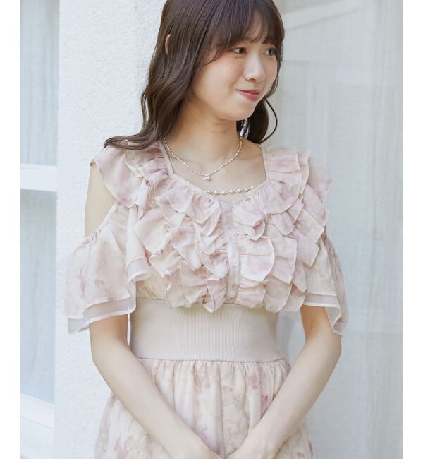  「マルチwayフリルコルセットワンピ」|ワンピース|