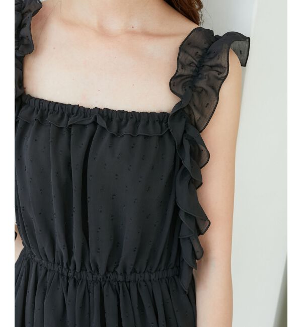  「ギャザーフリルミニワンピ」|ワンピース|