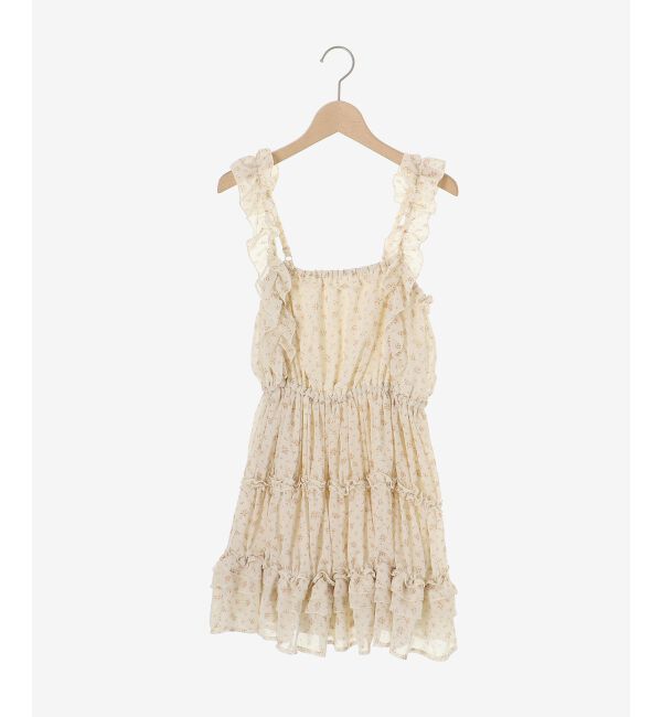  「ギャザーフリルミニワンピ」|ワンピース|