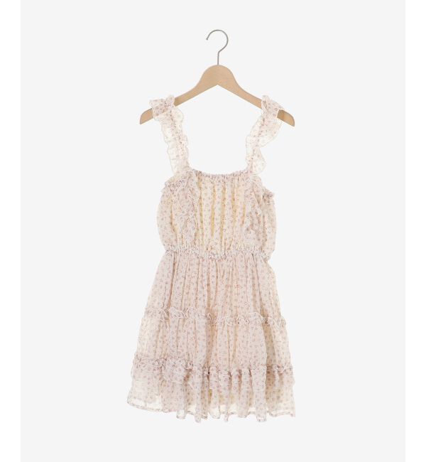  「ギャザーフリルミニワンピ」|ワンピース|