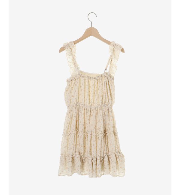  「ギャザーフリルミニワンピ」|ワンピース|