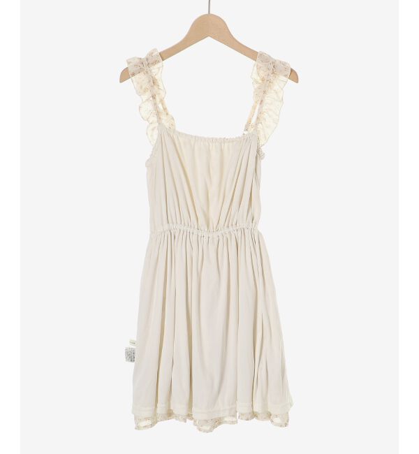  「ギャザーフリルミニワンピ」|ワンピース|