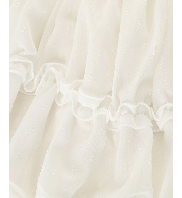  「ギャザーフリルミニワンピ」|ワンピース|