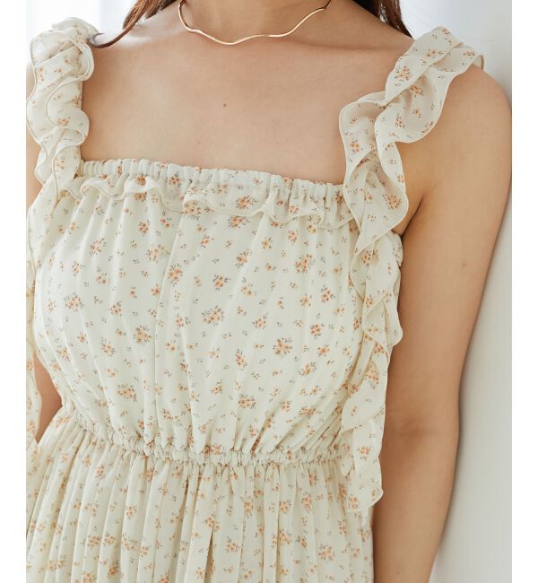  「ギャザーフリルミニワンピ」|ワンピース|イエロー