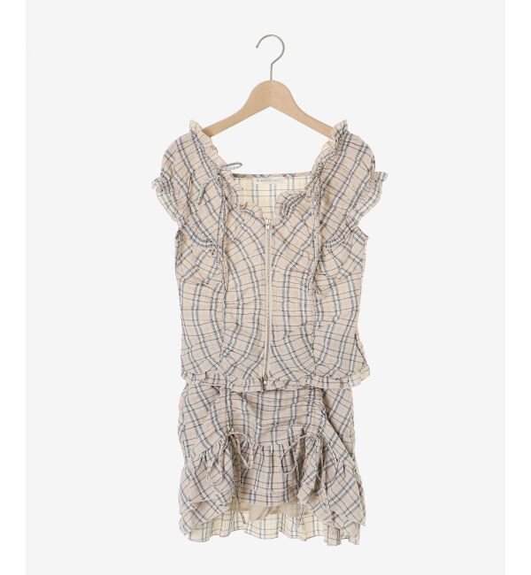  「ガーリーブラウス＆スカパンセット」|ワンピース|