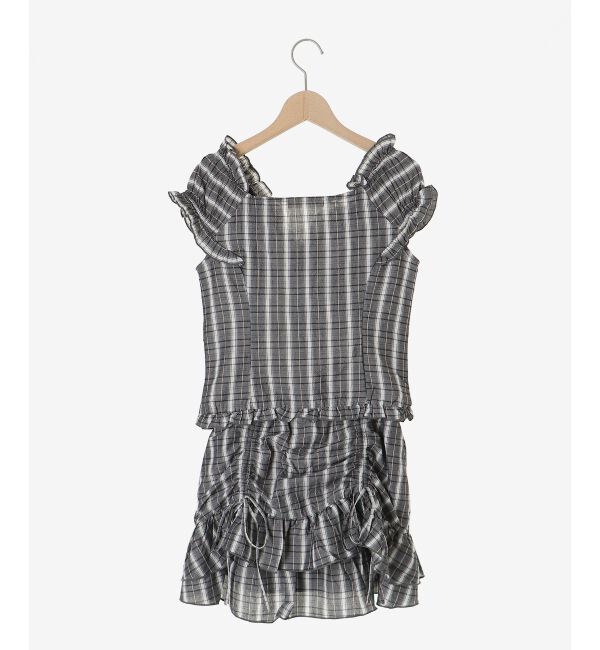  「ガーリーブラウス＆スカパンセット」|ワンピース|