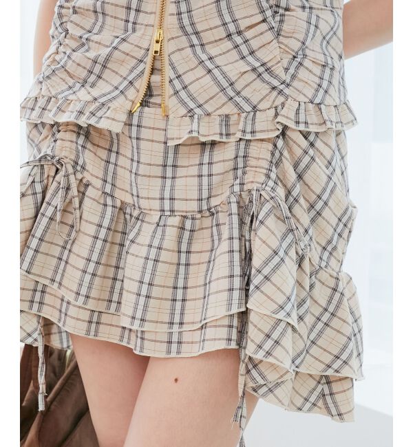  「ガーリーブラウス＆スカパンセット」|ワンピース|