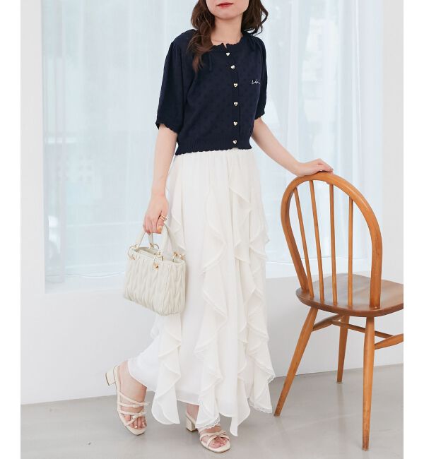  「エアリードロップラッフルスカート」|スカート|