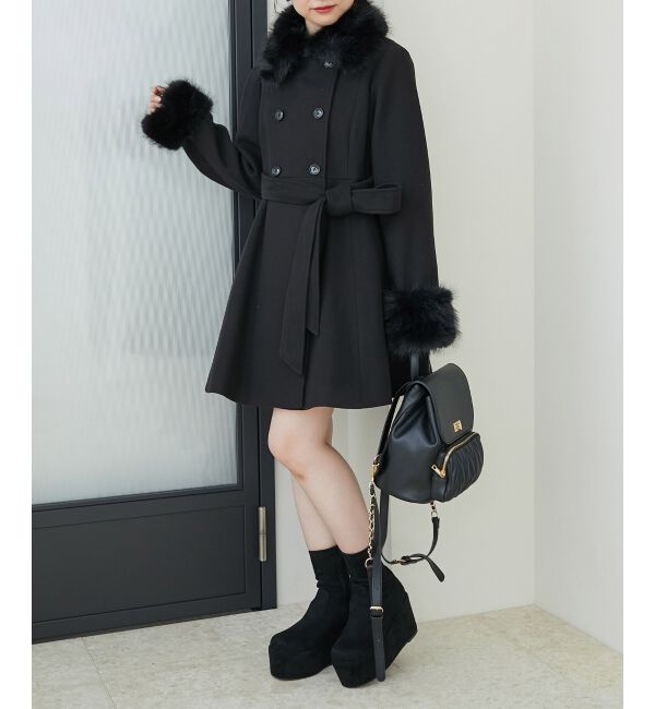  「厚底ストレッチショートブーツ」|ショートブーツ|