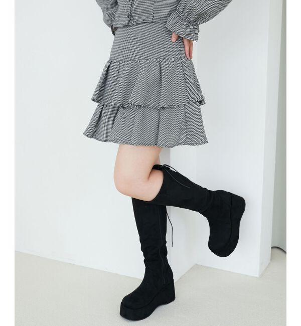  「アソートティアードミニスカパン」|スカート|