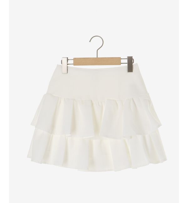  「アソートティアードミニスカパン」|スカート|