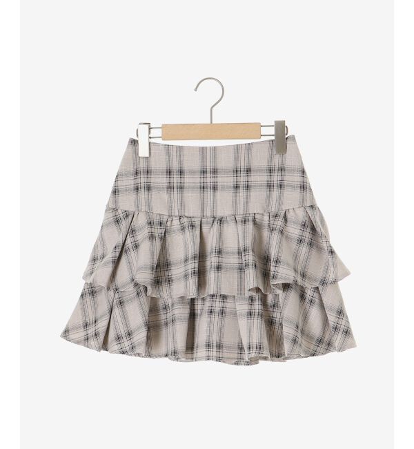  「アソートティアードミニスカパン」|スカート|