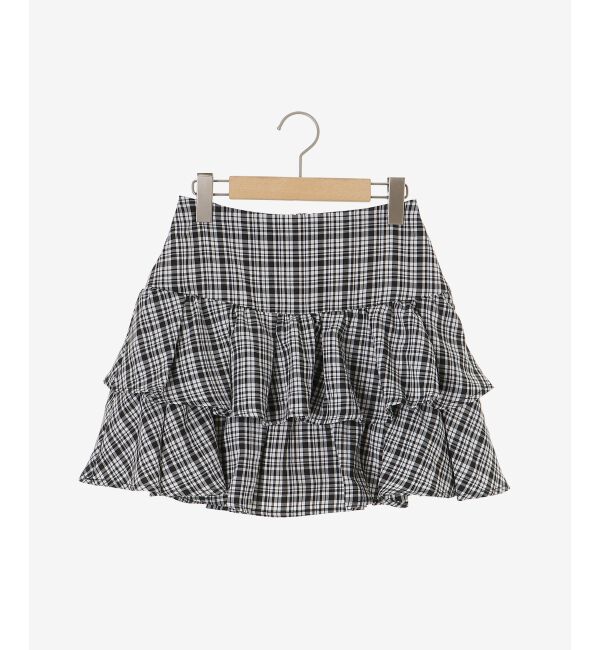  「アソートティアードミニスカパン」|スカート|